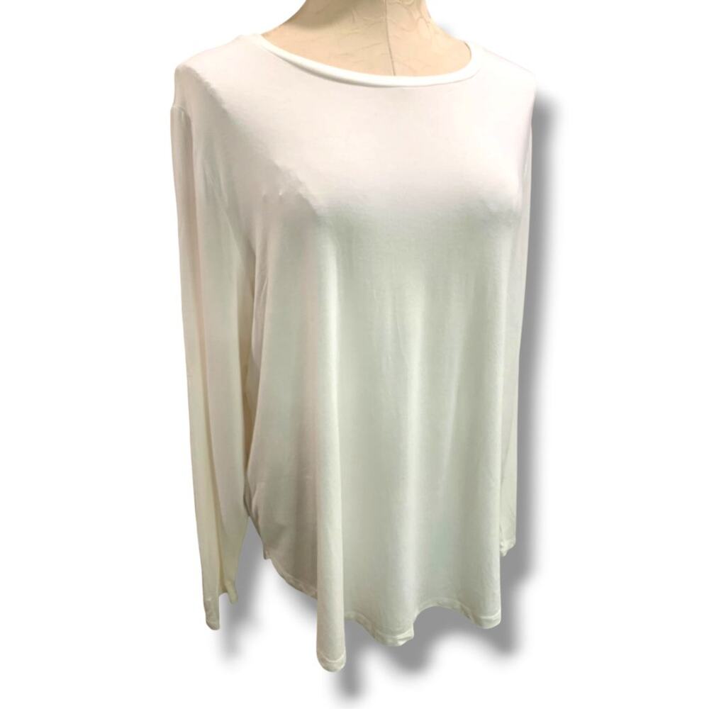 Size‎ XXL Old Navy Womens White Long Sleeve Tshirt Soft